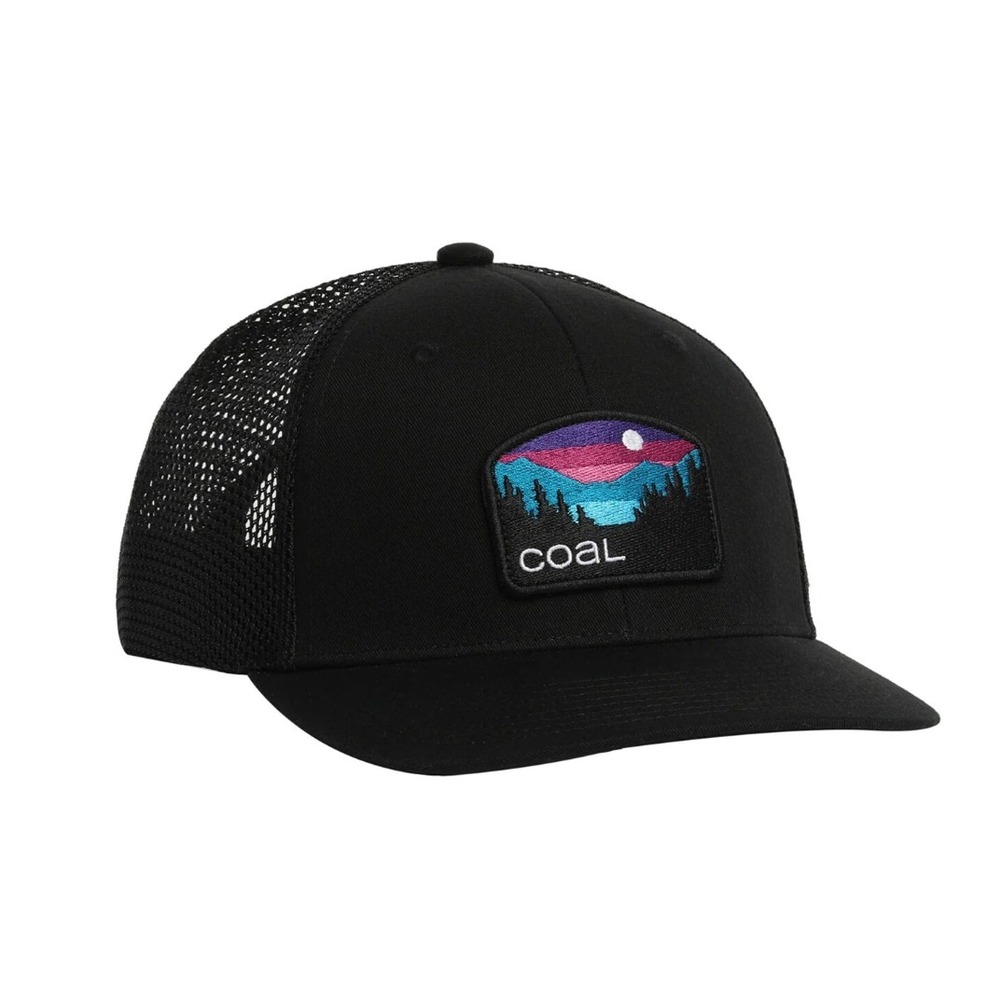 Coal Hauler Low One Trucker Cap /‎ Hat - NWT Mens Snapback Black - #47528-CAP1